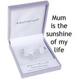 JD00000-86 Silver Plated Bangle for Mum
